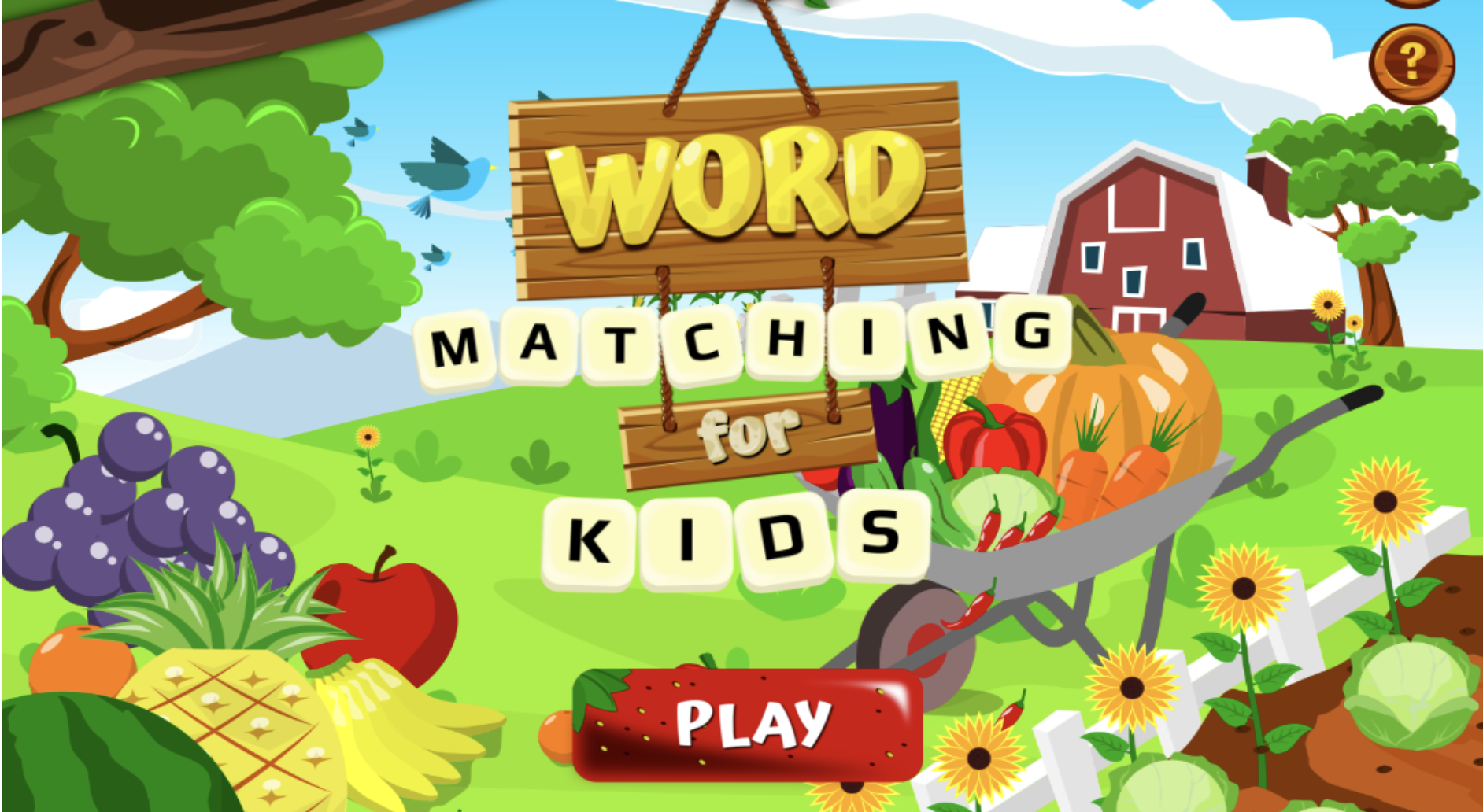 Word Pic Matching For Kids